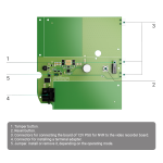 Ajax AJ-DC12V-PSU-NVR Módulo alimentación 12 VDC - Compatible con Ajax NVR 8-ch y 16-ch - Tensión de entrada 8~16