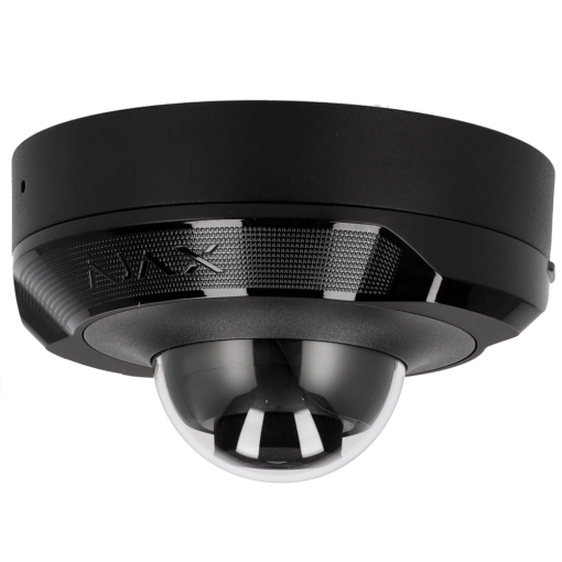 Ajax AJ-DOMECAM-MINI-5-B Cámara IP 5 Megapixel Ajax - Progressive Scan CMOS - Lente 2.8 mm, Ranura MicroSD hasta 256GB