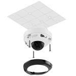 Ajax AJ-DOMECAM-MINI-5-HL-W Cámara IP 5 Megapixel Ajax - 1/2.8" Progressive Scan CMOS - Lente 2.8 mm, Ranura MicroSD