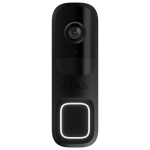 Ajax AJ-DOORBELL-4-B Doorbell 4 MP con IA integrada - Detector PIR alcance hasta 4 m - Audio bidireccional con
