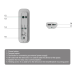 Ajax AJ-DOORBELL-4-B Doorbell 4 MP con IA integrada - Detector PIR alcance hasta 4 m - Audio bidireccional con