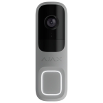Ajax AJ-DOORBELL-4-GRE Doorbell 4 MP con IA integrada - Detector PIR alcance hasta 4 m - Audio bidireccional con