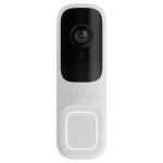 Ajax AJ-DOORBELL-4-W Doorbell 4 MP con IA integrada - Detector PIR alcance hasta 4 m - Audio bidireccional con