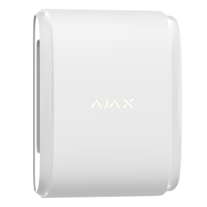 Ajax AJ-DUALCURTAINOUTDOOR-W Detector PIR cortina dual exterior - Grado 2 - Inalámbrico 868 MHz Jeweller - Antimasking -