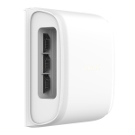 Ajax AJ-DUALCURTAINOUTDOOR-W Detector PIR cortina dual exterior - Grado 2 - Inalámbrico 868 MHz Jeweller - Antimasking -
