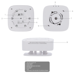 Ajax AJ-FIREPROTECT2-H-SB-W Detector termovelocimétrico - Baterías integradas - Inalámbrico 868 MHz Jeweller - Sirena 85