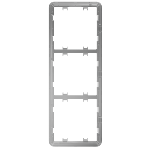 Ajax AJ-FRAME-3-VERT Marco vertical para tres dispositivos - Compatible con 2 x AJ-SIDEBUTTON-...-VERT - Compatible
