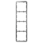Ajax AJ-FRAME-4-VERT Marco vertical para cuatro dispositivos - Compatible con 2 x AJ-SIDEBUTTON-...-VERT -