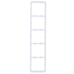 Ajax AJ-FRAME-5-VERT Marco vertical para cinco dispositivos - Compatible con 2 x AJ-SIDEBUTTON-...-VERT -