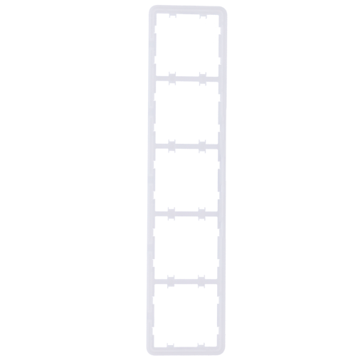 Ajax AJ-FRAME-5-VERT Marco vertical para cinco dispositivos - Compatible con 2 x AJ-SIDEBUTTON-...-VERT -