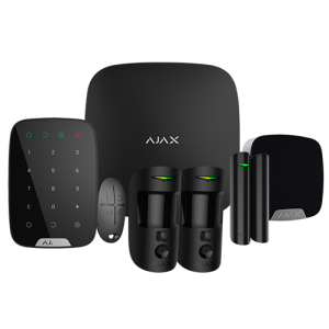 Ajax AJ-HUB2KIT-DP-PHOD-B Kit de alarma profesional - Certificado Grado 2 - Comunicación Ethernet / dual SIM -