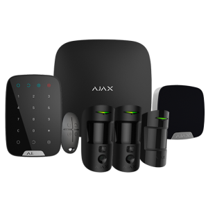 Ajax AJ-HUB2KIT4G-MP-PHOD-B Kit de alarma profesional - Certificado Grado 2 - Comunicación Ethernet / dual SIM 4G -