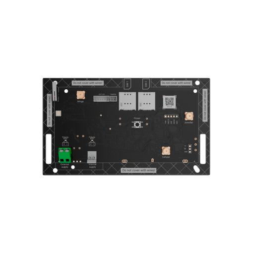 Ajax AJ-HUBBP-V2-NOCASE Central de alarma profesional - Grado 2 - Dual SIM 4G / Casas vacías o lugares remotos -