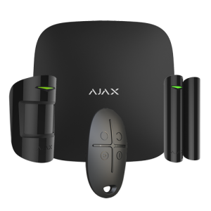 Ajax AJ-HUBKIT-B Kit de alarma profesional - Certificado Grado 2 - Comunicación Ethernet y GPRS - Inalámbrico
