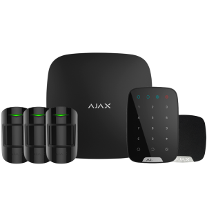 Ajax AJ-HUBKIT-RENOVE1-B Kit de alarma profesional - Certificado Grado 2 - Comunicación Ethernet y GPRS - Inalámbrico
