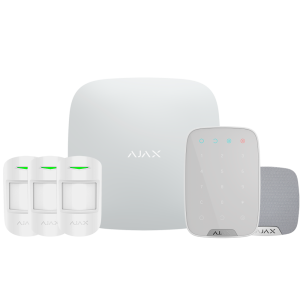 Ajax AJ-HUBKIT-RENOVE1-W Kit de alarma profesional - Certificado Grado 2 - Comunicación Ethernet y GPRS - Inalámbrico