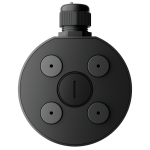 Ajax AJ-JUNCTIONBOX-B Caja de conexiones - Para cámaras Bullet, Domo y Turret Ajax - Apto para uso exterior -