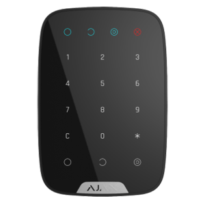 Ajax AJ-KEYPAD-B Teclado independiente - Grado 2 - Inalámbrico 868 MHz Jeweller - Armado, armado parcial