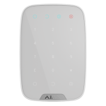 Ajax AJ-KEYPAD-W Teclado independiente - Grado 2 - Inalámbrico 868 MHz Jeweller - Armado, armado parcial