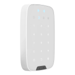 Ajax AJ-KEYPADPLUS-W-DUMMY Carcasa para teclado - AJ-KEYPADPLUS-W - Instalación sencilla - Incluye SmartBracket -