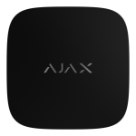 Ajax AJ-LIFEQUALITY-LITE-B Monitor de temperatura y humedad - Inalámbrico 868 MHz Jeweller - Gráficos e historial de