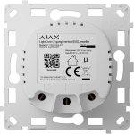 Ajax AJ-LIGHTCORE-2G-VERT Relé para interruptor inteligente doble vertical - Inalámbrico 868 MHz Jeweller - Alcance de