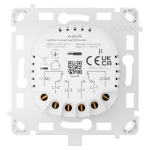 Ajax AJ-LIGHTCORE-2G2W Relé interruptor inteligente doble y conmutable - Inalámbrico 868 MHz Jeweller - Alcance de