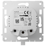 Ajax AJ-LIGHTCORE-DIMMER Relé interruptor de luz inteligente regulable - Inalámbrico 868 MHz Jeweller - Alcance de