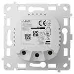 Ajax AJ-LIGHTCORE-DIMMER-VERT Relé interruptor de luz inteligente regulable - Inalámbrico 868 MHz Jeweller - Alcance de