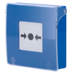 Ajax AJ-MANUALCALLPOINT-BLUE Botón manual de alarma de incendio azul - Inalámbrico 868 MHz Jeweller - Botón alarma incendio