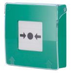 Ajax AJ-MANUALCALLPOINT-GREEN Botón manual de alarma de incendio verde - Inalámbrico 868 MHz Jeweller - Botón alarma