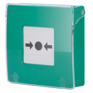 Ajax AJ-MANUALCALLPOINT-GREEN Botón manual de alarma de incendio verde - Inalámbrico 868 MHz Jeweller - Botón alarma