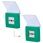 Ajax AJ-MANUALCALLPOINT-GREEN Botón manual de alarma de incendio verde - Inalámbrico 868 MHz Jeweller - Botón alarma