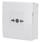 Ajax AJ-MANUALCALLPOINT-WHITE Botón manual de alarma de incendio blanco - Inalámbrico 868 MHz Jeweller - Botón alarma
