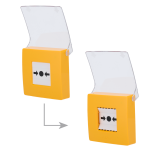 Ajax AJ-MANUALCALLPOINT-YELLOW Botón manual de alarma de incendio amarillo - Inalámbrico 868 MHz Jeweller - Botón alarma