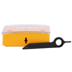 Ajax AJ-MANUALCALLPOINT-YELLOW Botón manual de alarma de incendio amarillo - Inalámbrico 868 MHz Jeweller - Botón alarma