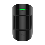 Ajax AJ-MOTIONPROTECTPLUS-B Detector PIR - Grado 2 - Doble tecnología : PIR y microondas banda K - Inalámbrico 868 MHz