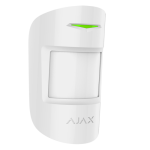 Ajax AJ-MOTIONPROTECTPLUS-W Detector PIR - Grado 2 - Doble tecnología: PIR y microondas banda K - Inalámbrico 868 MHz