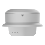 Ajax AJ-MOUNTCAM-B2-W Soporte - Para cámaras Bullet, Domo y Turret Ajax - Apto para uso exterior - Instalación en