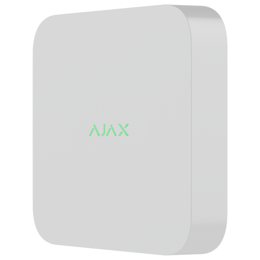 Ajax AJ-NVR108-DC-W Grabador NVR - 8 canales - Compresión H.265 / H.264 - Resolución hasta 4K (25/30 FPS) - Ancho