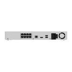 Ajax AJ-NVR208-HAC-8P-W Grabador NVR 8 puertos PoE - 8 canales | HDMI - Compresión H.265/H.264 | JetSparrow -