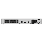 Ajax AJ-NVR216-HAC-16P-W Grabador NVR 16 puertos PoE - 16 canales | HDMI - Compresión H.265/H.264 | JetSparrow -
