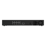Ajax AJ-NVR216-HAC-8P-B Grabador NVR 8 puertos PoE - 16 canales | HDMI - Compresión H.265/H.264 | JetSparrow -