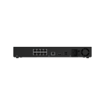 Ajax AJ-NVR216-HAC-AI-8P-S-B Grabador NVR Superior - 16 canales | 8 puertos PoE IEEE802.3af/at - Compresión H.265/H.264 |
