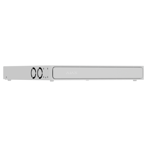 Ajax AJ-NVR216-HAC-AI-8P-S-W Grabador NVR Superior - 16 canales | 8 puertos PoE IEEE802.3af/at - Compresión H.265/H.264 |