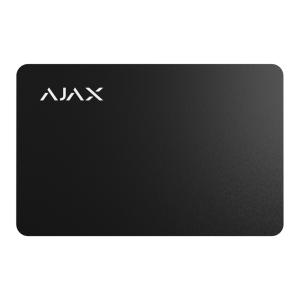 Ajax AJ-PASS-B Tarjeta de acceso sin contacto - Tecnología Mifare DESFire® - Compatible con KeyPad Plus
