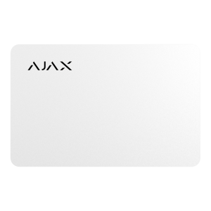 Ajax AJ-PASS-W Tarjeta de acceso sin contacto - Tecnología Mifare DESFire® - Compatible con KeyPad Plus