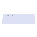Ajax AJ-PASS-W Tarjeta de acceso sin contacto - Tecnología Mifare DESFire® - Compatible con KeyPad Plus