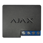 Ajax AJ-RELAY Relé de control remoto - Contacto seco (libre de tensión) - Inalámbrico 868 MHz Jeweller -