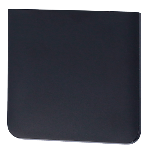 Ajax AJ-SIDEBUTTON-1G2W-B-VERT Panel táctil para un interruptor de luz vertical - Compatibilidad AJ-LIGHTCORE-1G-VERT /